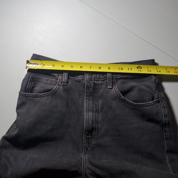 Levis Premium 70s High Flare in Washed Black Sz 27w Women's -shipping incl - Picture 7 of 16